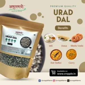 Amrutmayi Urad Dal | Protein-Rich Black Gram | 500g - Image 2