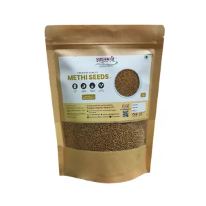 Amrutmayi Methi Seeds | Fenugreek Seeds | Organic Methi Seeds | 500g