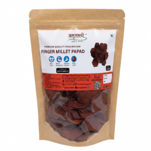 Amrutmayi Fingar Millet Papad | Nachani | Ragi | 100 gm