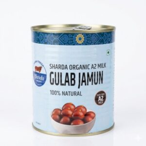 Sharda Organic A2 Milk Gulab Jamun | 100% Natural | Sweet | 1kg